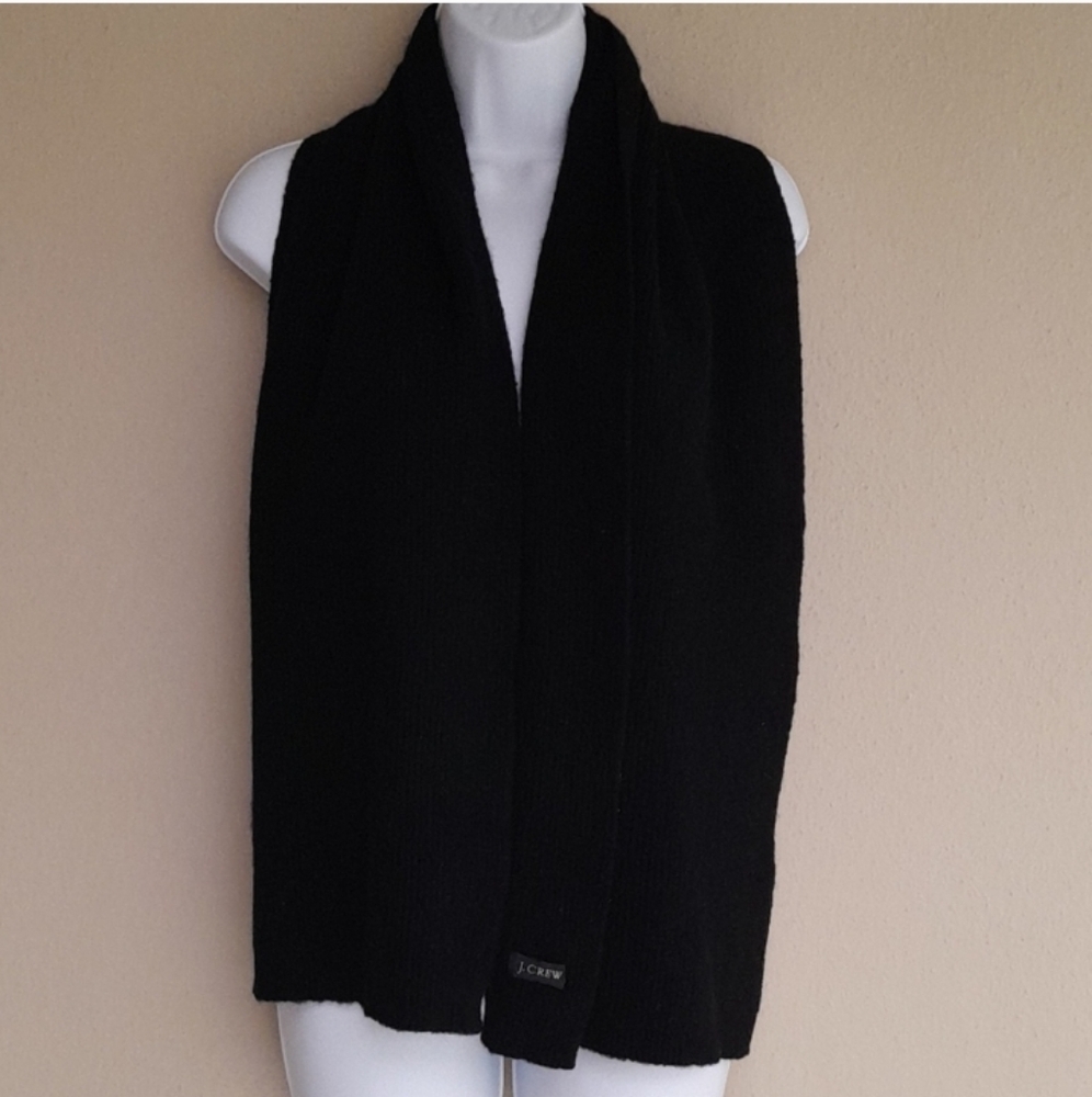 J Crew Ribbed Scarf in Supersoft Yarn